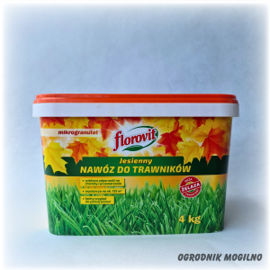 Nawóz jesienny do trawnika 4 kg Florovit