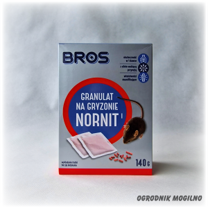 Granulat na nornice 140 g Bros