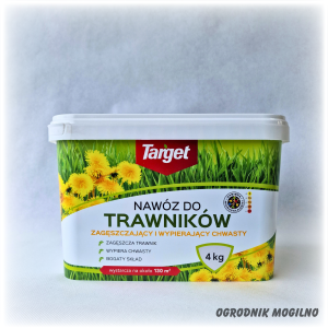 Nawóz zagęszczający do trawnika 4 kg Target