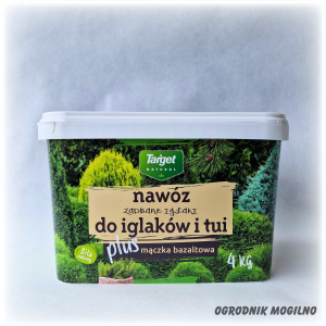 Nawóz do iglaków z mączką bazaltową 4 kg