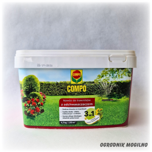 Nawóz odchwaszczający trawnik 4,5 kg Compo
