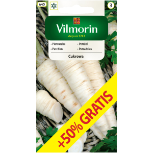 Pietruszka korzeniowa Cukrowa 7,5 g Vilmorin