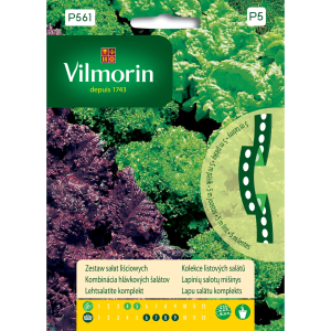 Zestaw sałat liściowych na taśmie 5m Vilmorin