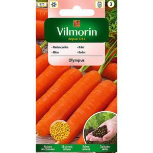 Marchew Olympus otoczkowana 400 szt Vilmorin