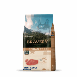 Karma dla psów małych ras wieprzowina 2 kg Bravery