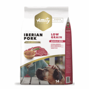 Karma dla psów z Wieprzowiną Iberyjską Low Grain 14 kg Amity