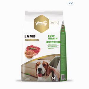 Karma dla psów z Jagnięciną Low Grain 14 kg Amity