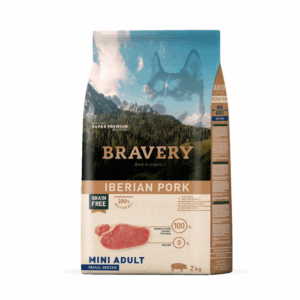 Karma dla psów małych ras wieprzowina 2 kg Bravery
