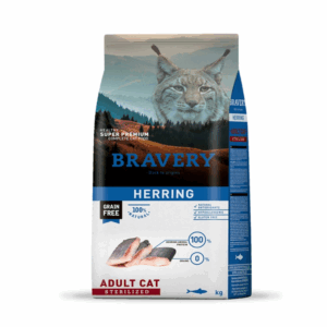 Karma Bravery dla kotów sterylizowanych z Łososia 2 kg